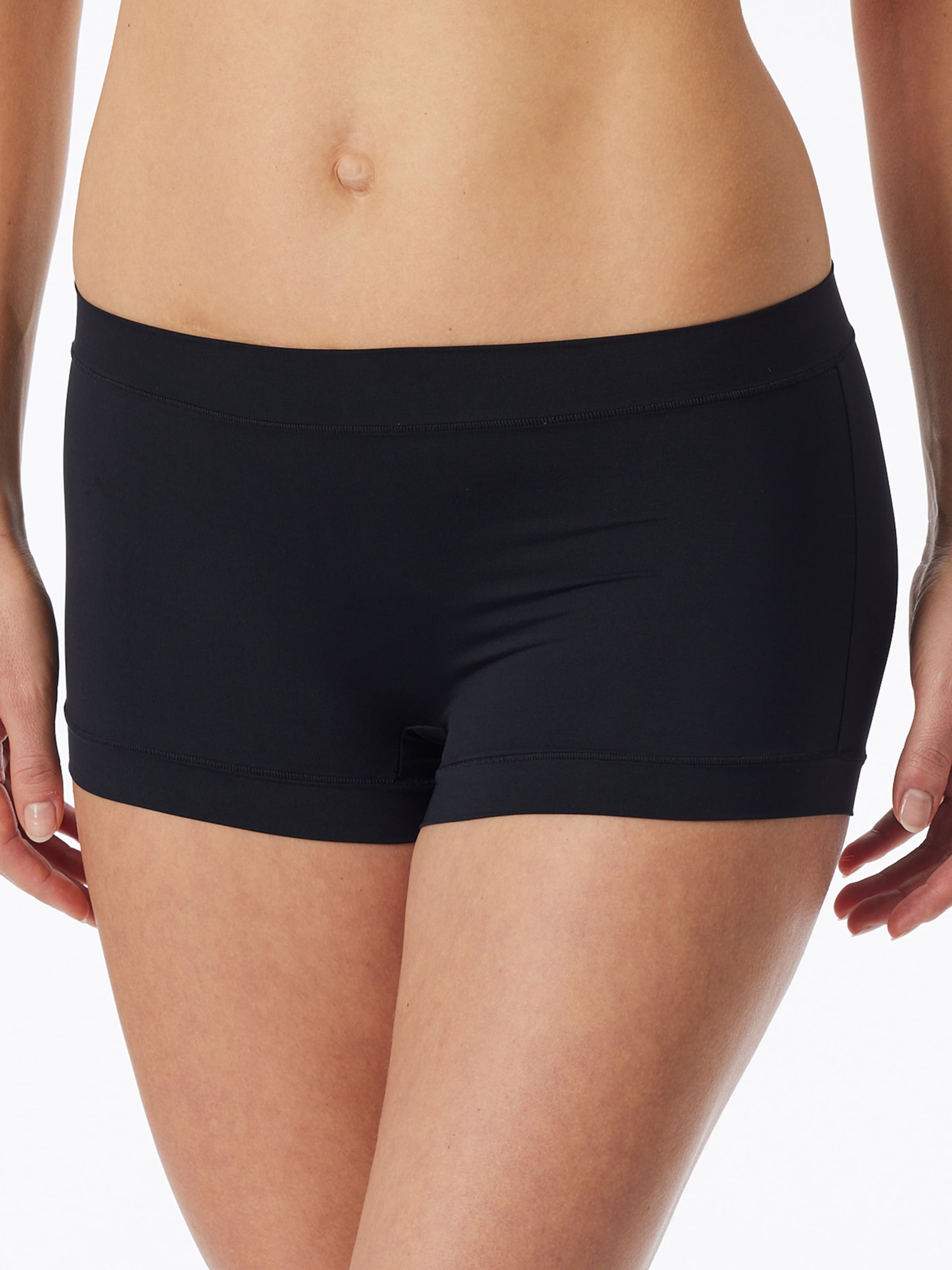 Skinny Pantalon ' Unique Micro ' SCHIESSER en noir : devant