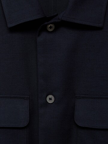 MANGO MAN Regular Fit Hemd 'MARIUS' in Blau