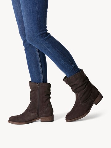 Bottines TAMARIS en marron : devant