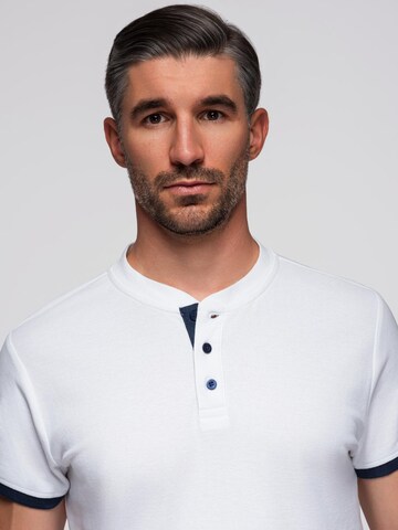 Ombre Shirt in White