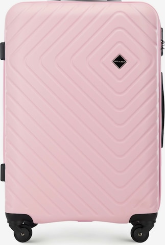 Wittchen Trolley 'Cube line' i pink: forside