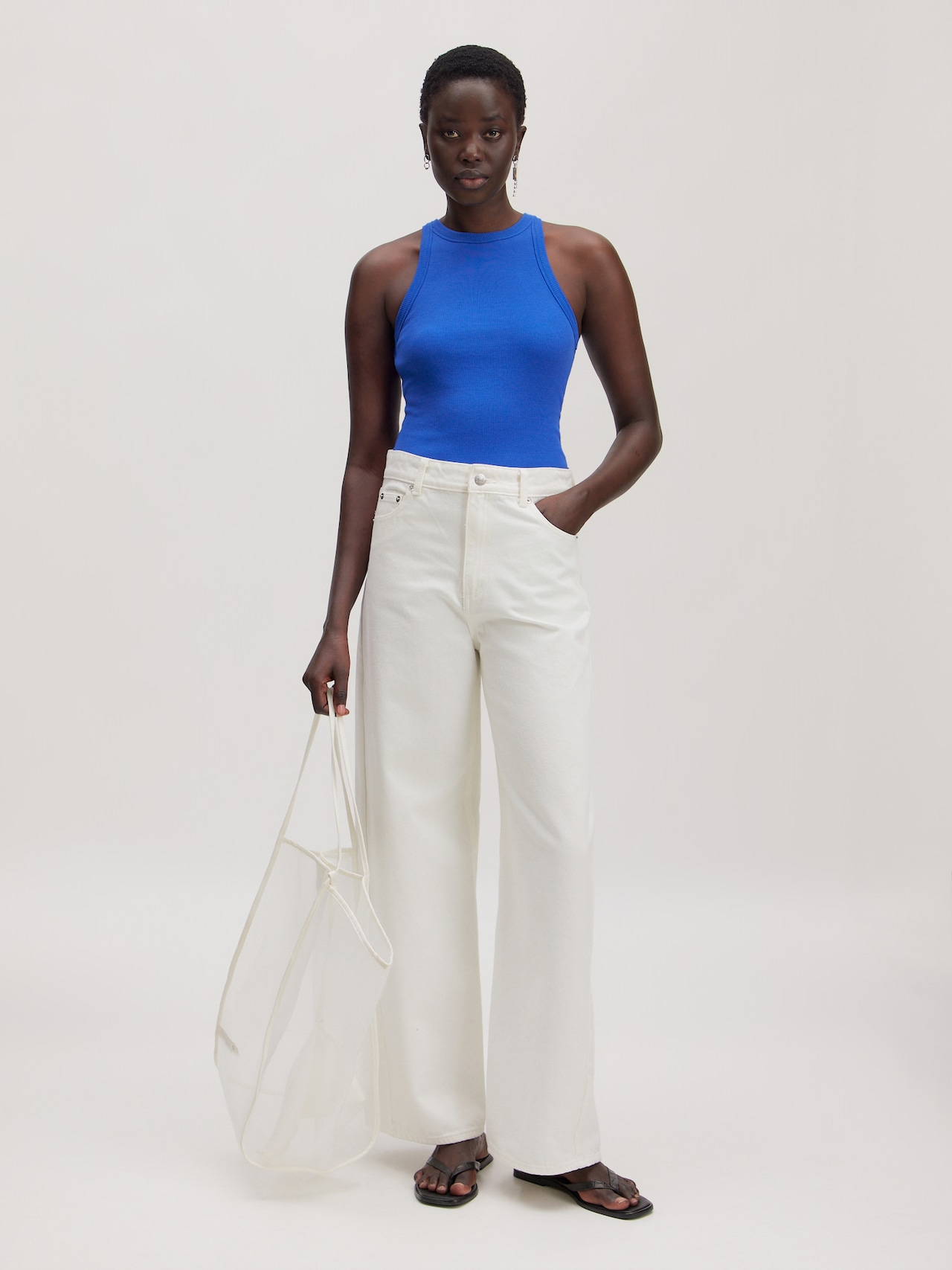 EDITED Haut 'Orelia' bleu