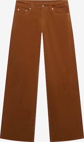 Loosefit Pantalon Superdry & Co en marron : devant