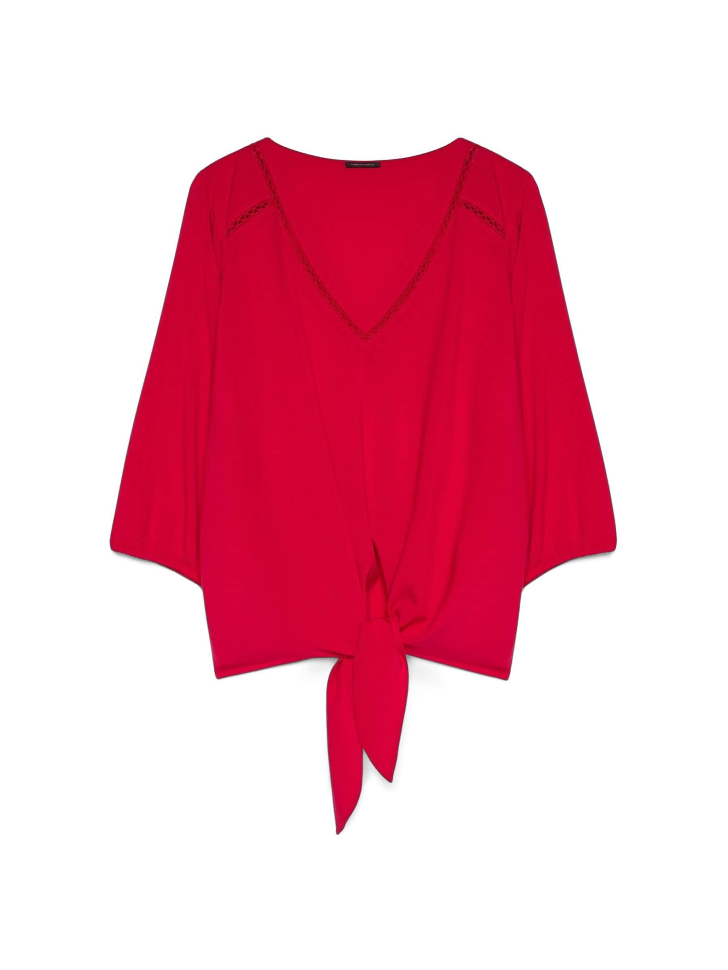 Fiorella Rubino - Blusa en rosa: frente