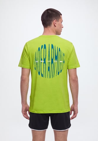 UNDER ARMOUR Functioneel shirt in Groen: voorkant