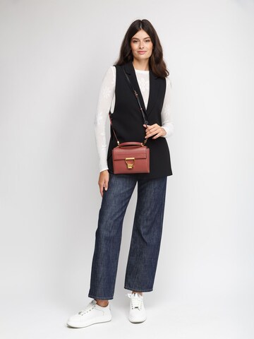 Coccinelle Umhängetasche 'Arlettis Handbag Grained Leather'‌‌‌‌‌‌‌‌‌ in Braun