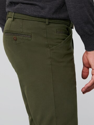 Coupe slim Pantalon chino MEYER en vert