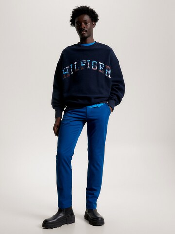 TOMMY HILFIGER Slimfit Chinohose in Blau