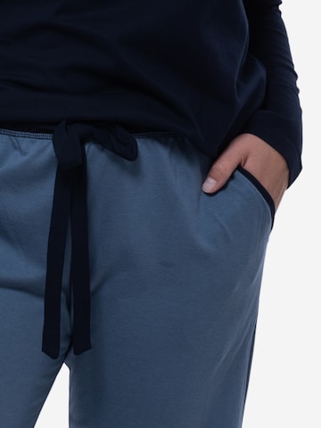 Ammann Pajama 'Night & Home' in Blue