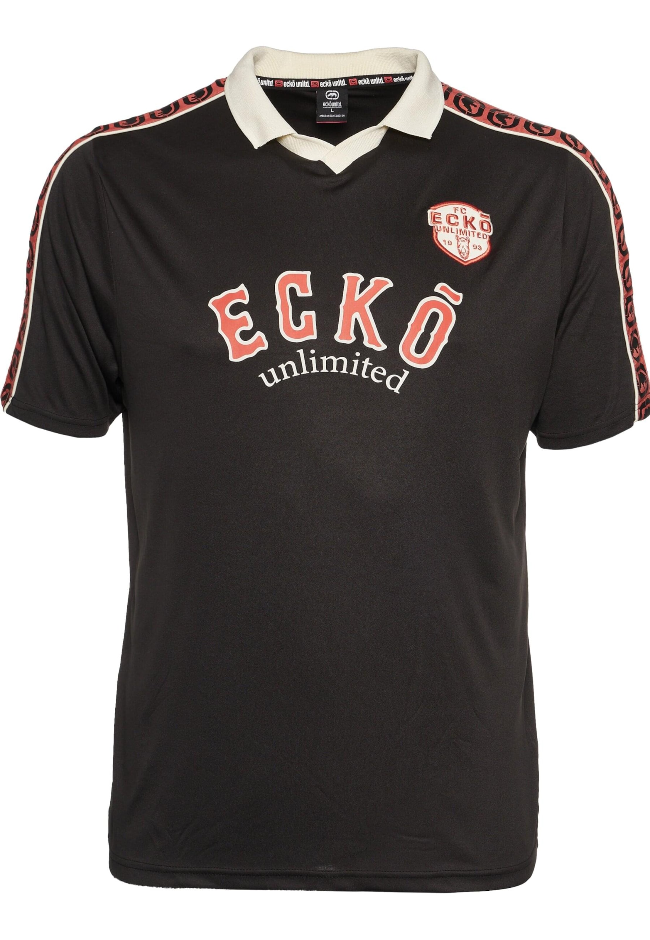 T-Shirt Ecko Unlimited en noir : devant