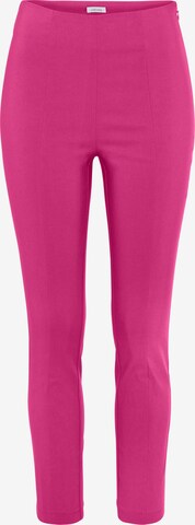 Skinny Pantalon LASCANA en rose : devant