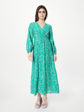 Lindex Φόρεμα σε πράσινο: μπροστά