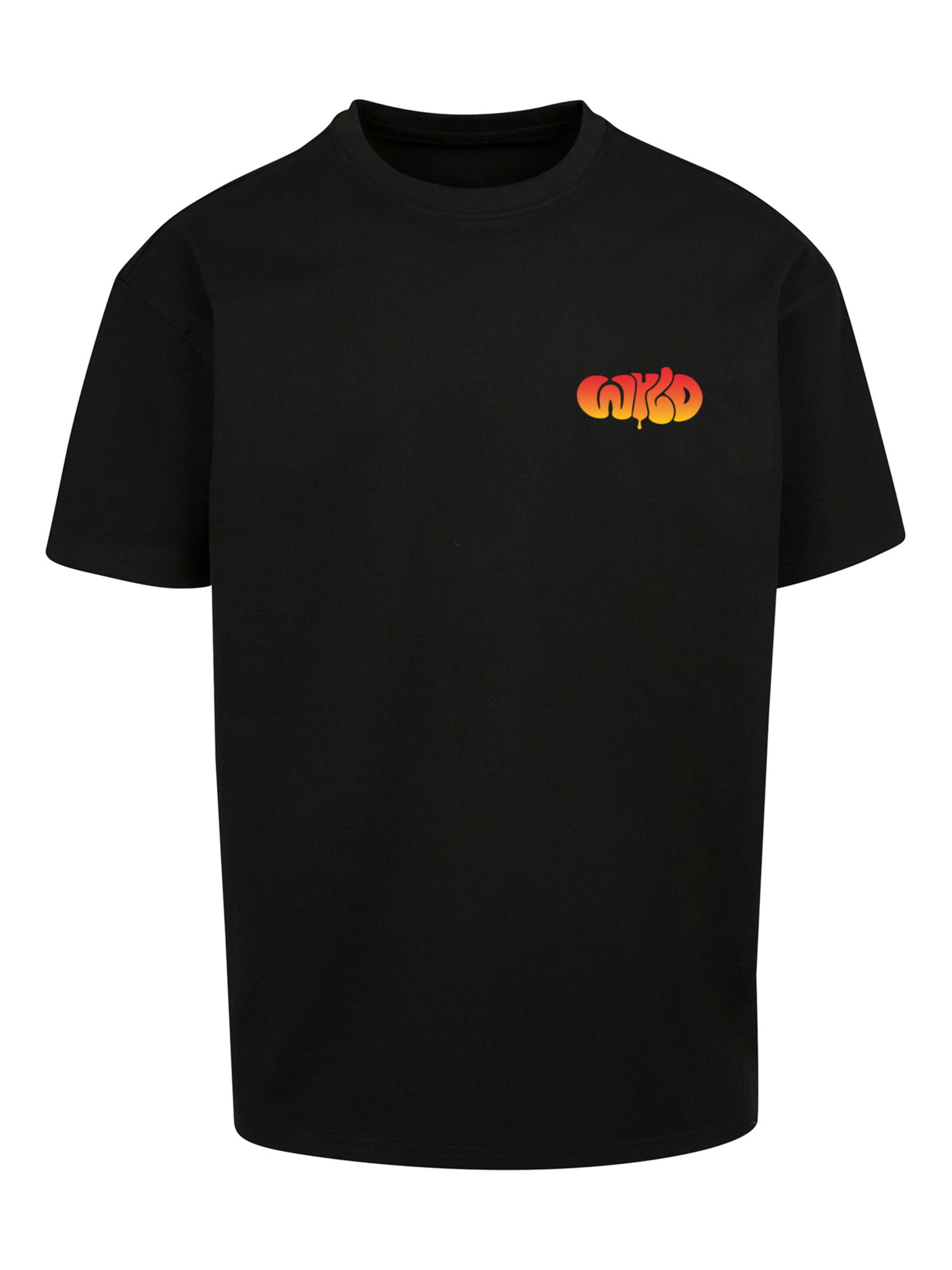 F4NT4STIC Shirt in Black: front