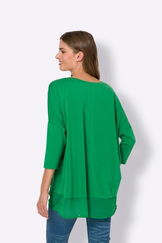 Chemisier heine en vert