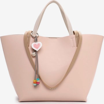Cabas 'Keshia' Tamaris en rose : devant