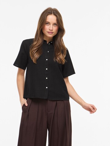 VILA Blouse in Zwart: voorkant