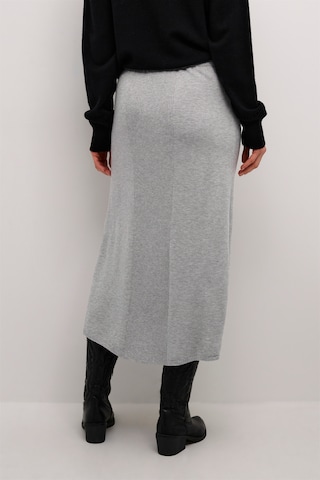 Cream Skirt 'Dela' in Grey