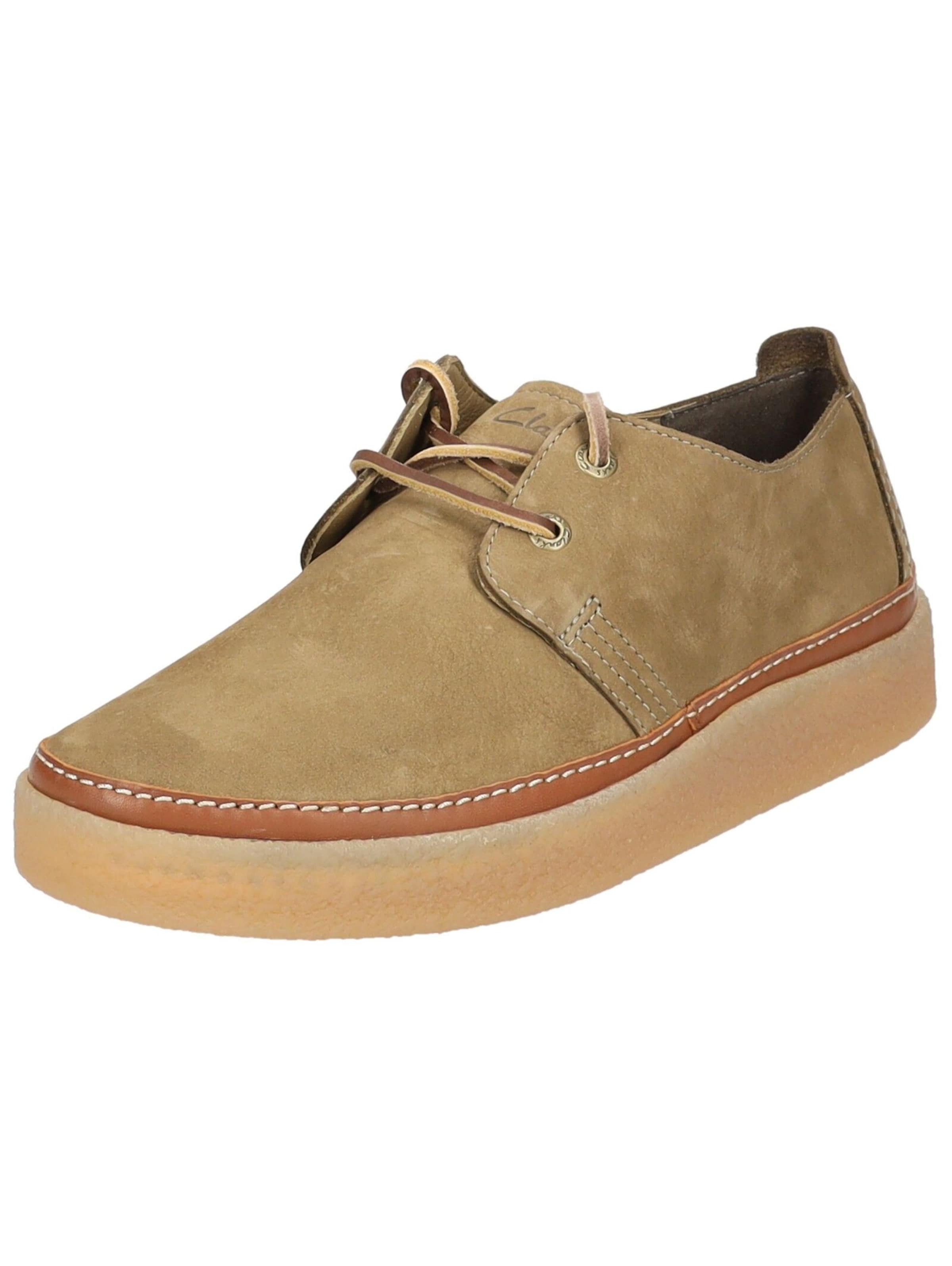 Scarpa stringata di CLARKS in beige: frontale