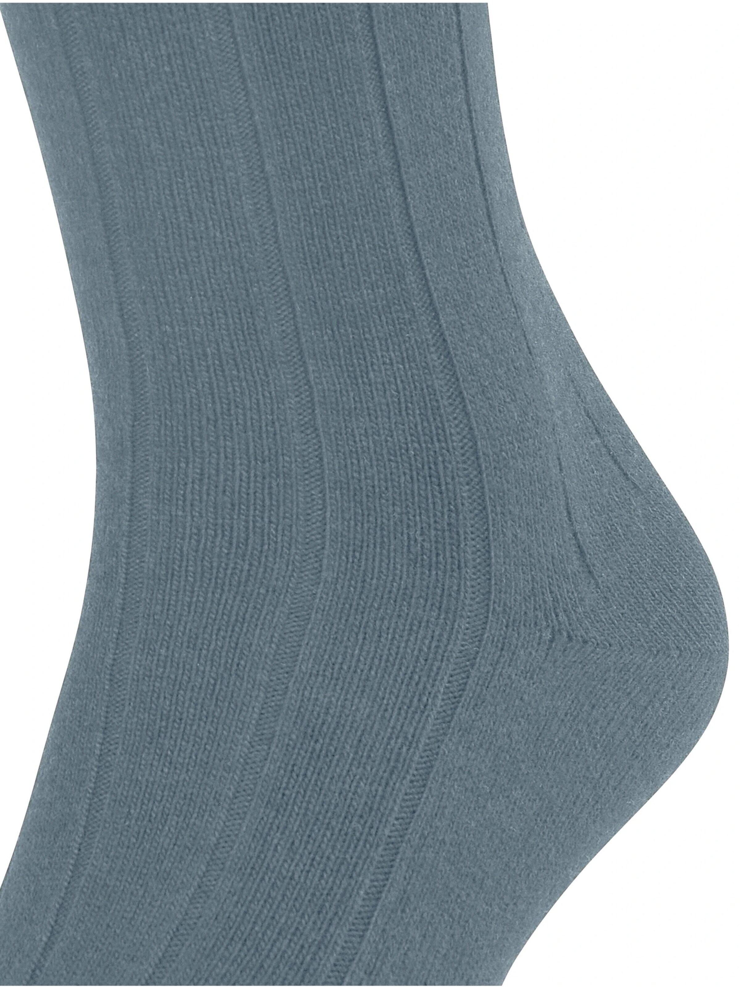 FALKE Knee High Socks 'Lhasa Rib' in Blue