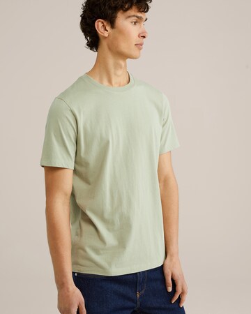 WE Fashion - Camiseta en verde: frente