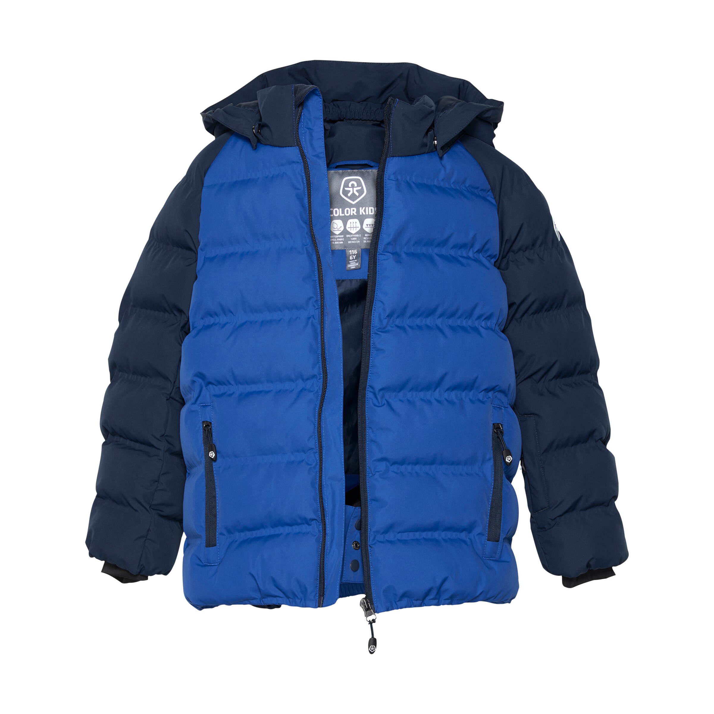 COLOR KIDS Winter jacket in Blue