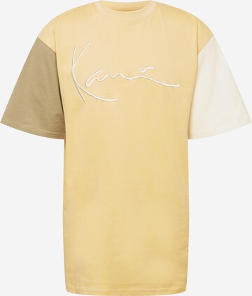 Karl Kani T-shirt i beige: framsida