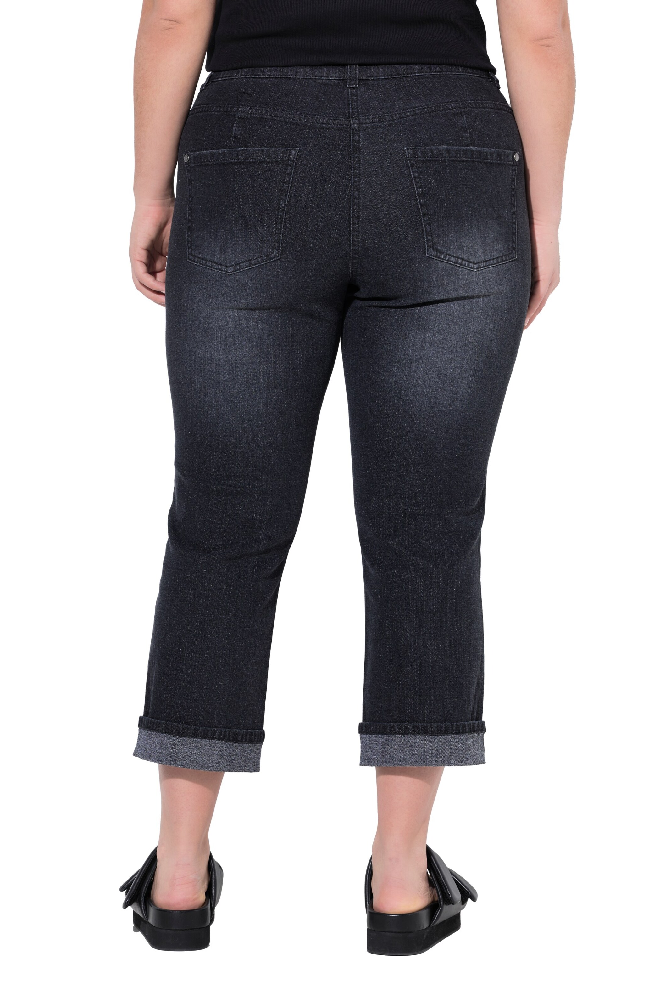 Angel of Style Slimfit Jeans in Zwart