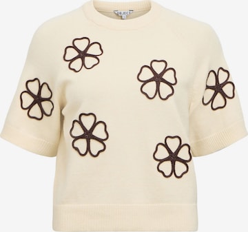 OBJECT Trui 'OBJLaney' in Beige: voorkant