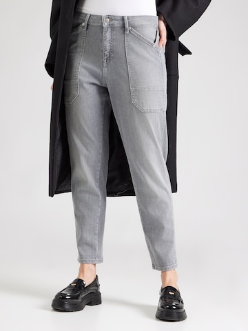 MAC Свободный крой Джинсы 'IOWA' в Серый: спереди