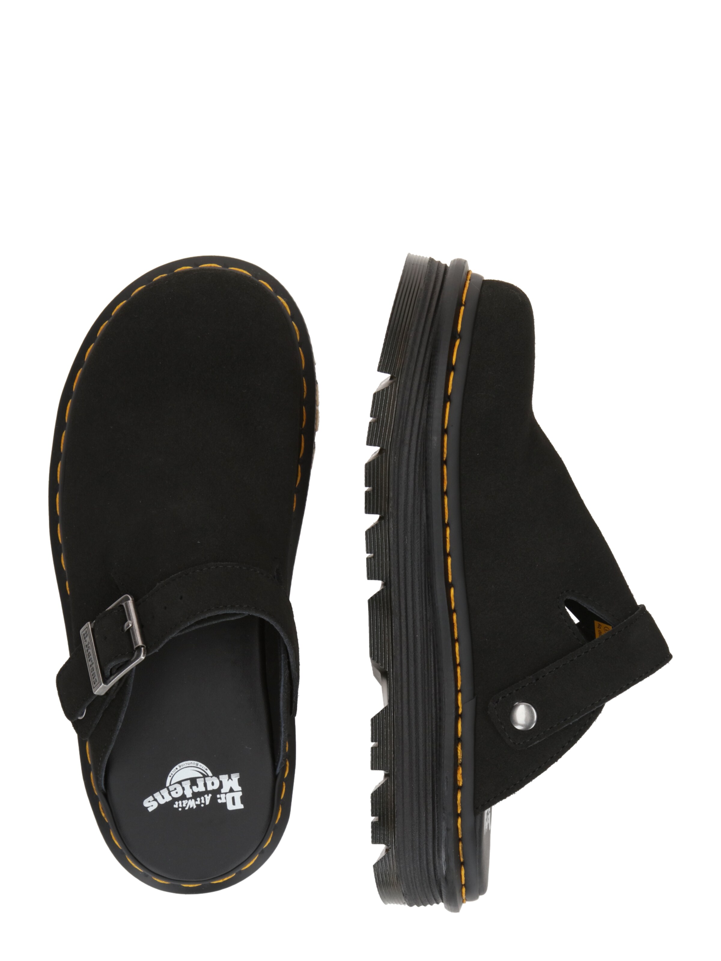 Dr. Martens Clogs 'ZebZag' in Black
