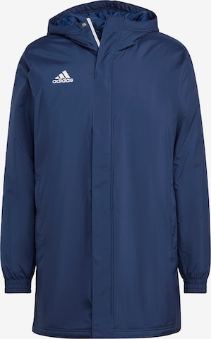 ADIDAS SPORTSWEARSportska jakna 'Entrada 22' - plava boja: prednji dio