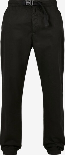 Urban Classics Pantalon chino en noir, Vue avec produit