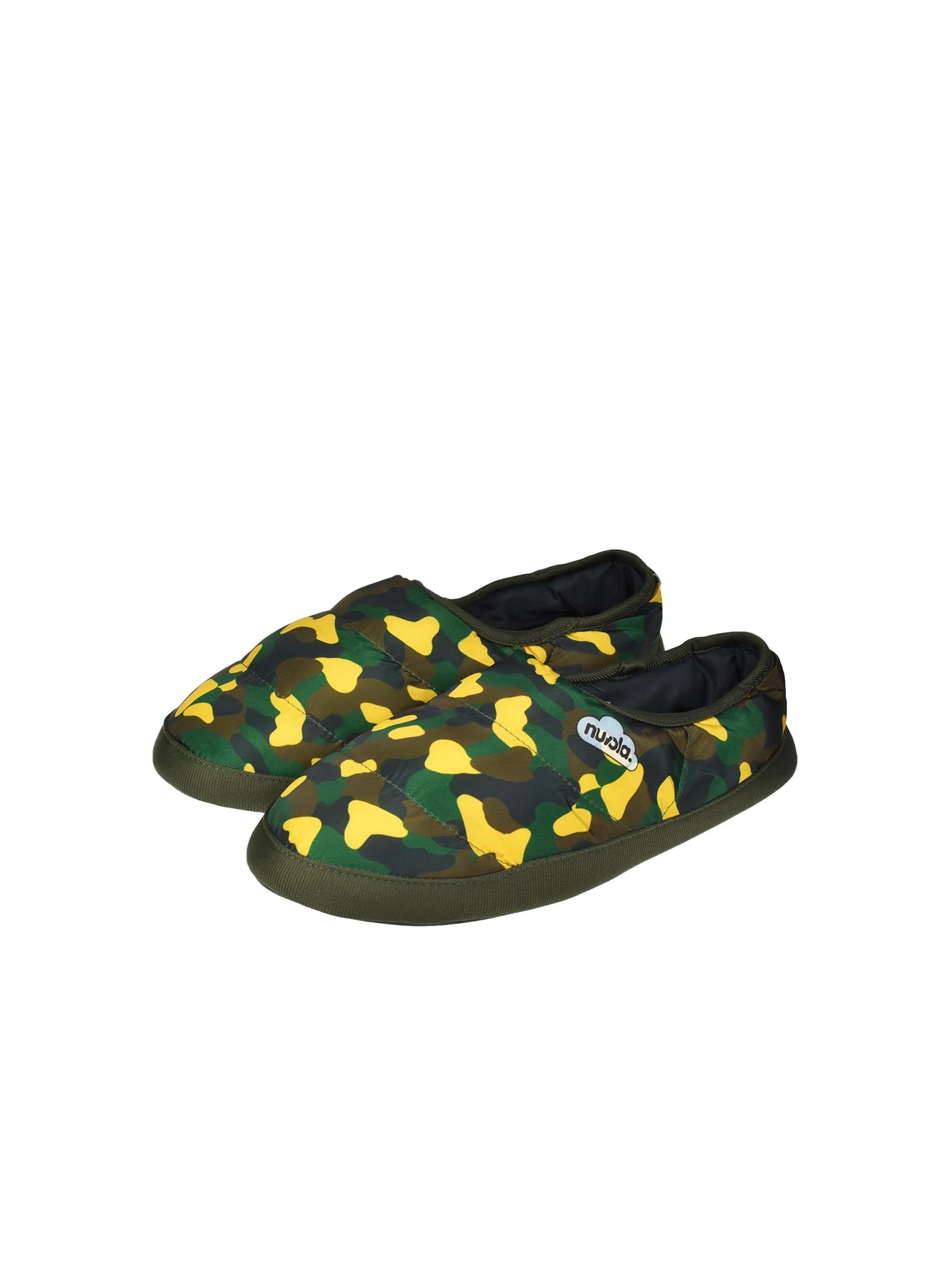 Pantoufle 'Camuffare' Nuvola. en vert