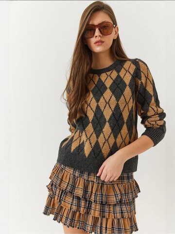 Pull-over Bianco Lucci en gris