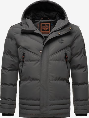 STONE HARBOUR Winter jacket 'Romaan' in Grey
