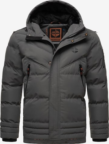 Veste d’hiver 'Romaan' STONE HARBOUR en gris