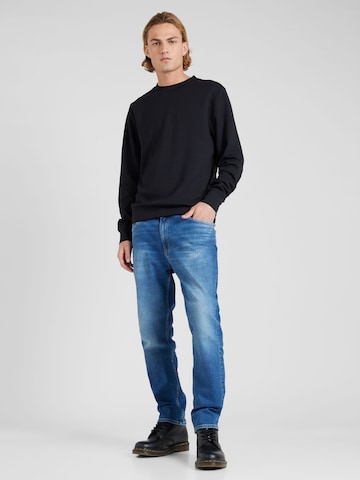 Casual Friday Sweatshirt 'Sebastian' i svart