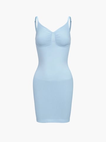 cfab (formerly creamy fabrics) Klänning 'Shaping Cami Dress' i blå: framsida