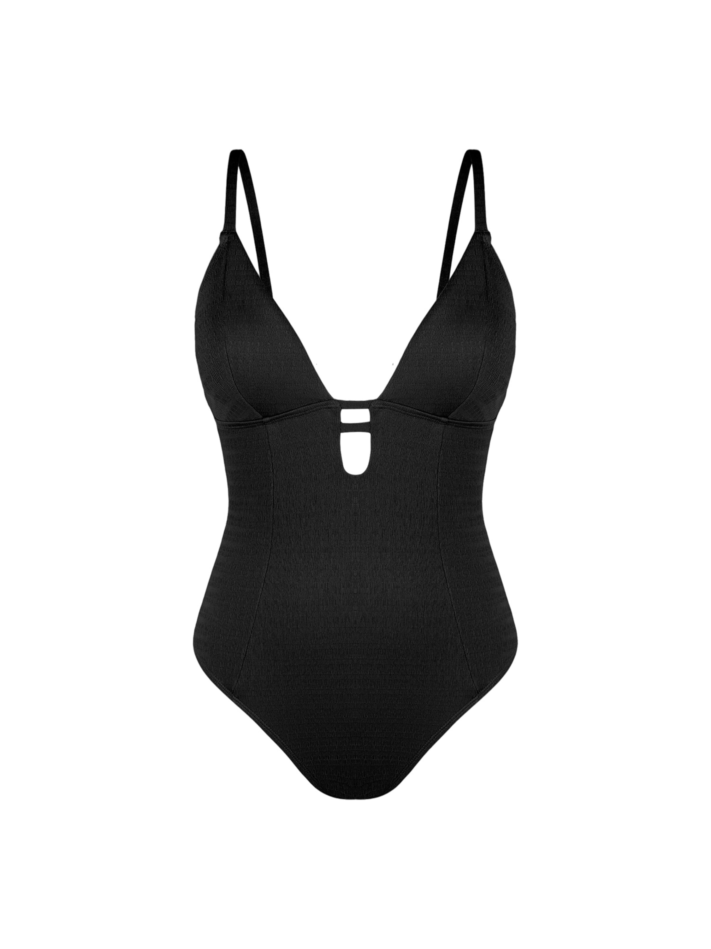 Cupshe Badeanzug in schwarz, Produktansicht