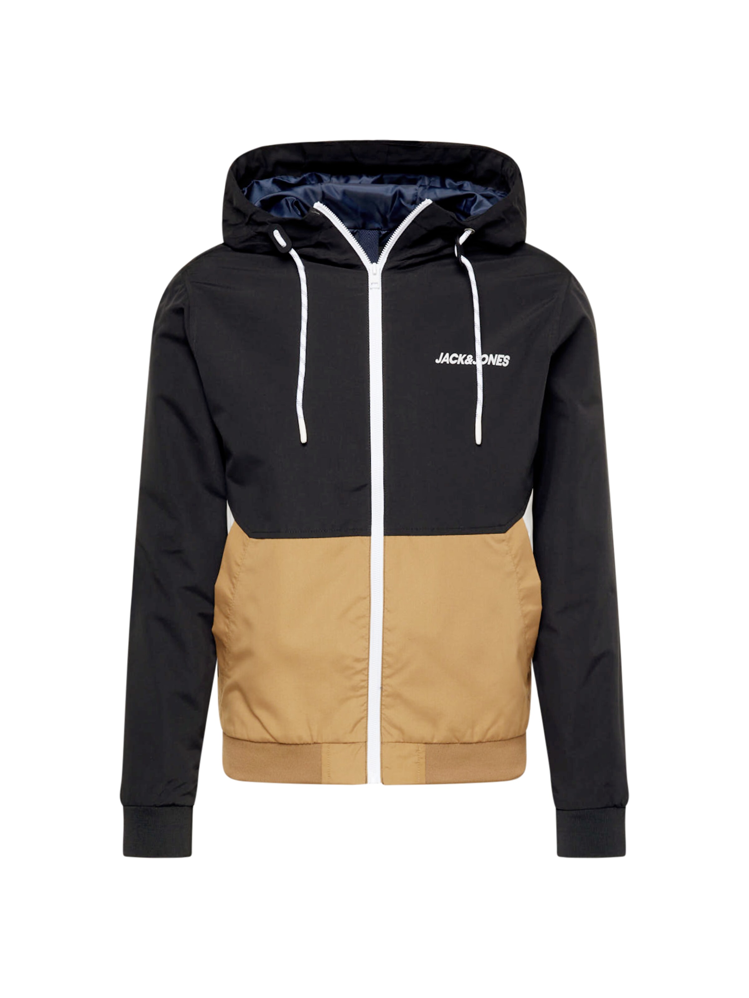 JACK & JONES Välikausitakki 'JJERush' värissä beige: etupuoli