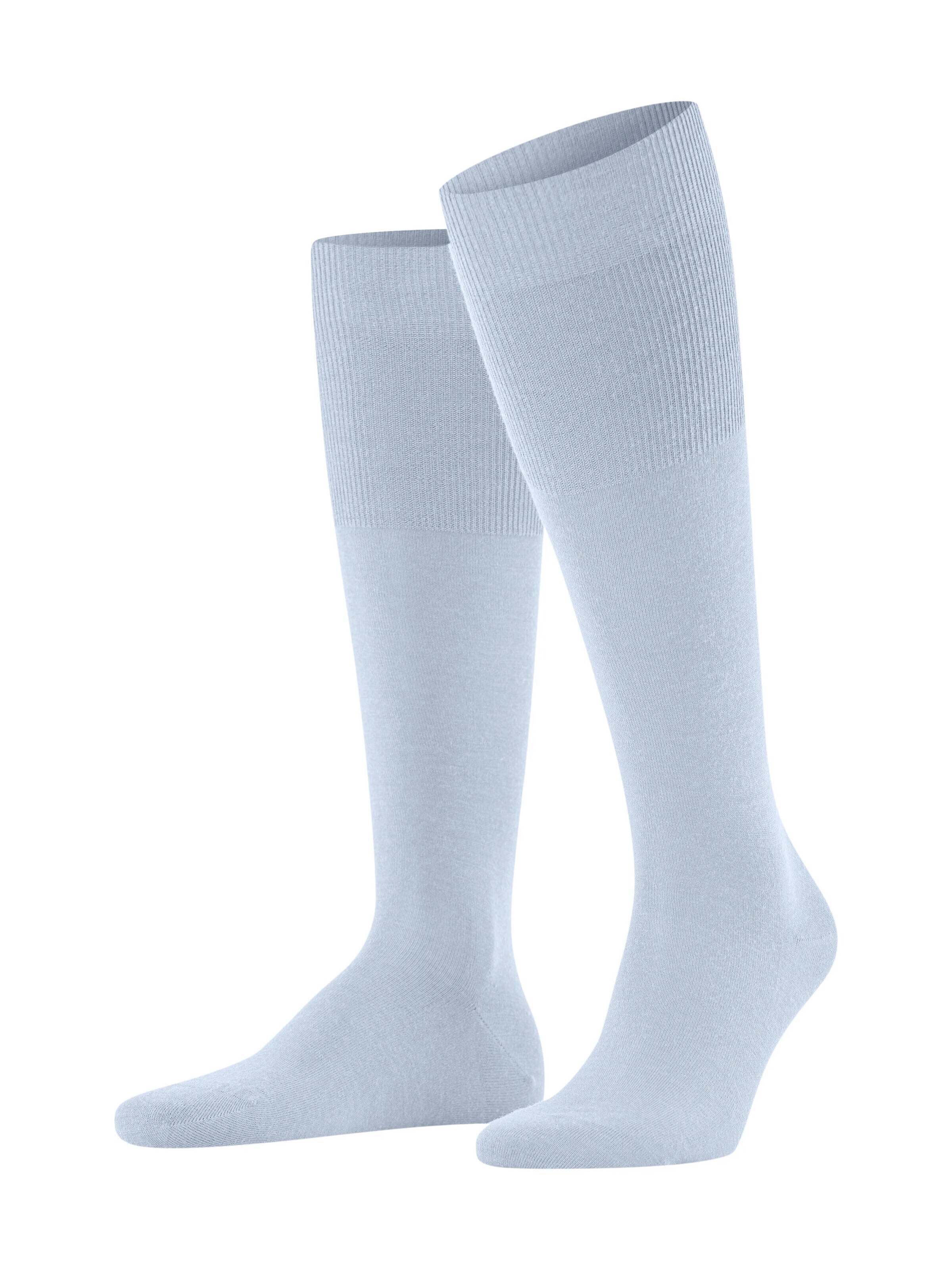 FALKE Knee High Socks 'Airport' in Blue: front