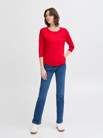 Fransa - Camiseta ' FRZUBASIC 114 Pullover' en rojo