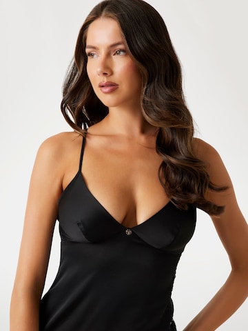 GUESS Negligée 'Lea' in Schwarz