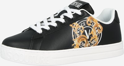 Sportbačiai be auliuko 'FONDO COURT 88' iš Versace Jeans Couture, spalva – Auksas / juoda / balta, Prekių apžvalga