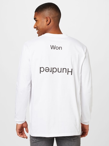 T-Shirt 'Kim' Won Hundred en blanc