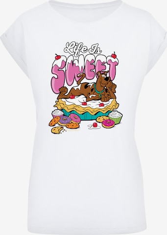 F4NT4STIC Shirt in Wit: voorkant