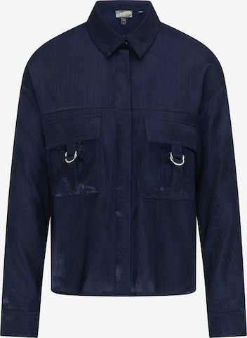 DreiMaster Vintage Bluza | modra barva: sprednja stran