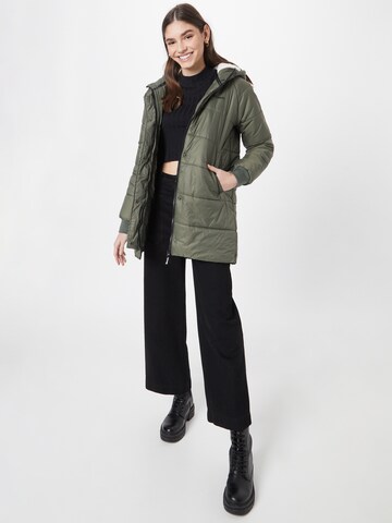 BENCH Winter Coat 'ARIELE' in Green