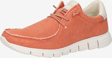 SIOUX Moccasins in Orange: front