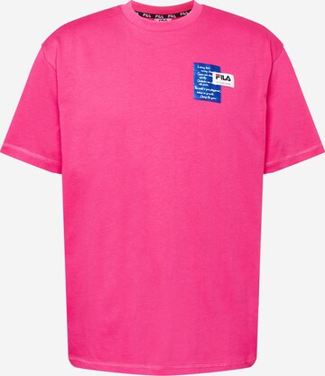 FILA Shirt 'TRABZON' in Roze: voorkant